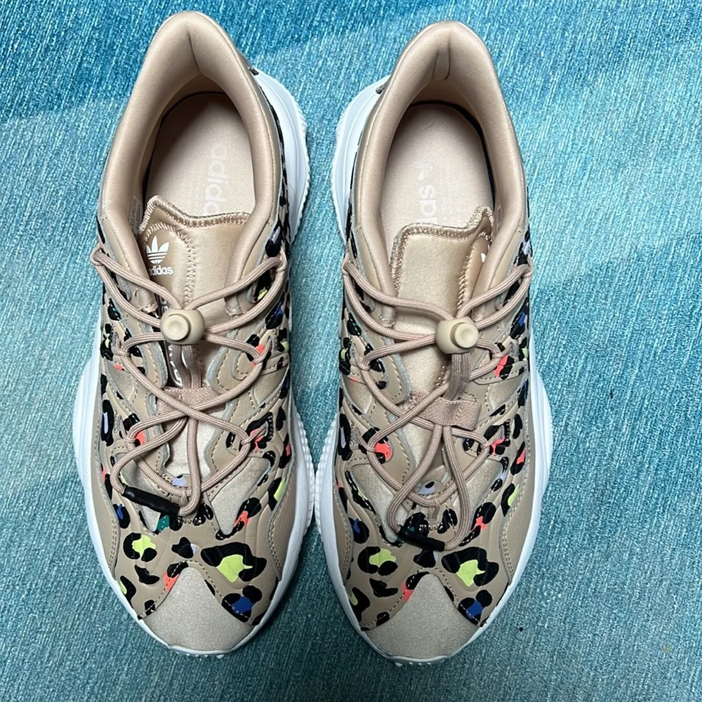 Adidas Ozweego Womens Animal Print sneakers EUC - Picture 2 of 8
